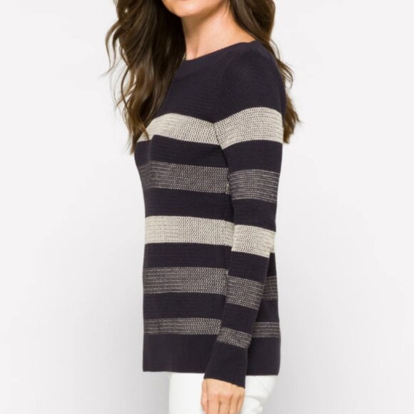 Cotton Blend Waffle Stitch Sweater - NWOT - XXL - Picture 4 of 14